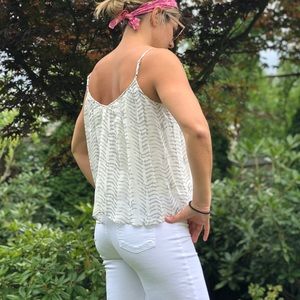 Soft flowy tank top.